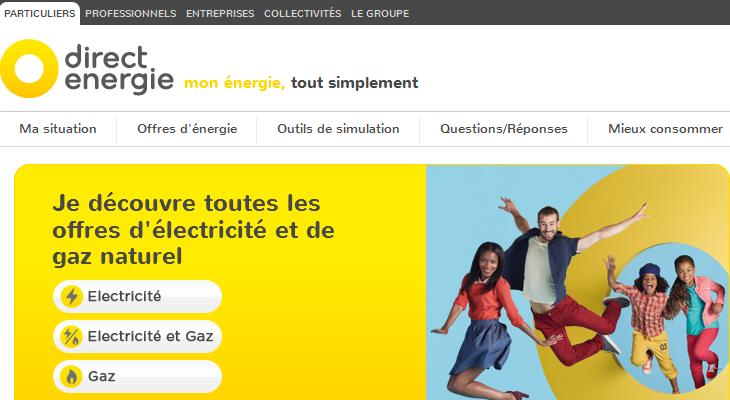 Espace client Direct Energie - Se connecter sur www.direct-energie.com